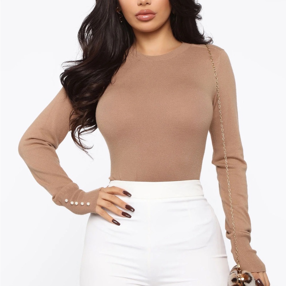 Doesn't Matter To Me Sweater - Camel